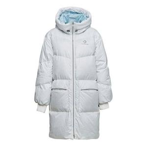 Куртка long down jacket 'white' Converse, белый