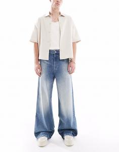 Очень мешковатые джинсы в синем цвете Cotton On