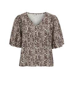 WE Fashion Блузка в коричневом цвете