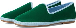 Лоферы Birdies Women's Heron Velvet, Kelly Green
