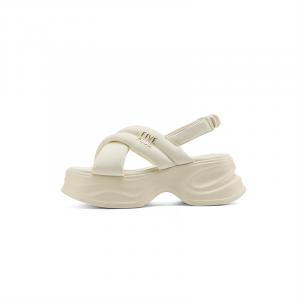 FIVE PLUS Сандалии женские с одним ремешком бежевые