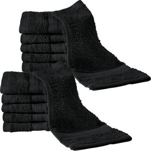 Мини-полотенца REDBEST 12er-Pack 166401, 30x1x30 см, черный