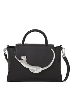 Сумка-тоут Choupette KARL LAGERFELD, черный