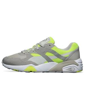 Кроссовки r698 progressive lace up running shoes grey/green Puma, серый