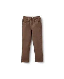 Джинсы Slim Fit для мальчиков Little/Big COTTON ON, коричневый