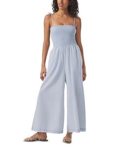 Индиго полосатый комбинезон Splendid, синий