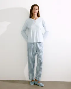 Женская пижама в полоску Énfasis, светло-голубой