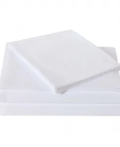 Комплект постельного белья на каждый день, 4 предмета, размер «полуторный» Truly Soft, белый