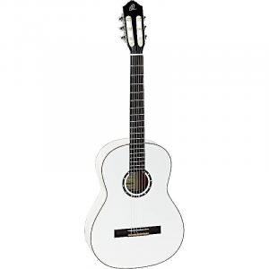 Акустическая гитара Ortega Guitars Family Series Slim Neck Nylon String Guitar in Gloss White w/ Gig Bag & Video Link