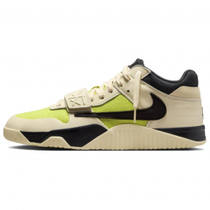 Jumpman Jack TR Travis Scott Яркий Кактус Jordan, бежевый черный желтый-dust bag included