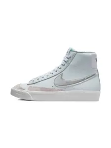 Кроссовки Blazer Mid 77 Platinum Grape/Metallic Nike Kids, синий