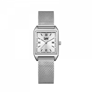 Lee Женские часы кварцевый механизм стальной браслет серебристый циферблат праздничная классика парный подарок подарочная коробка