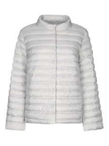 Стеганый пуховик Add, серый