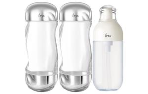 IPSA Набор для ухода за кожей golden sand self control emulsion: увлажняющий, освежающий, восстанавливающий, набор из 3 штук