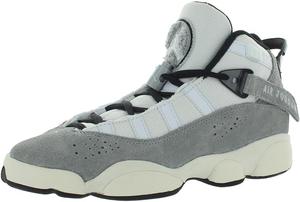 Детские кроссовки Nike Jordan 6 Rings, белый/черный/серый/светло-серый