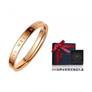DW/DanielWellington Кольцо Daniel Wellington Alloy унисекс розовое золото