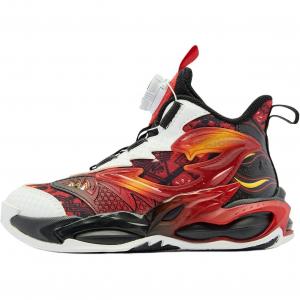 Баскетбольные кроссовки для детей дошкольного возраста QIAODAN, черный/красный