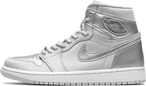 Мужские кроссовки Nike Air Jordan 1 Retro High Og, White Black Sail