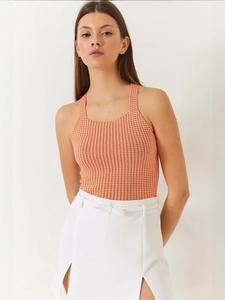 Топ Bianco Lucci, оранжевый
