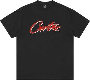 Футболка Corteiz OG Allstarz *New Blank* 'Black/Red', черный