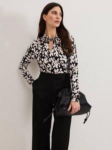 Топ Mollie с абстрактным принтом Phase Eight, Multi