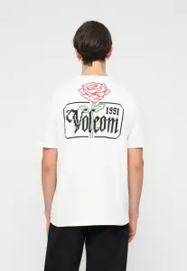 Футболка с принтом "приятие" Volcom, Off White