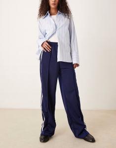 Спортивные брюки Firebird Loose темно-синего цвета Adidas Originals