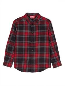 Diesel рубашка Cumbe в клетку, синий