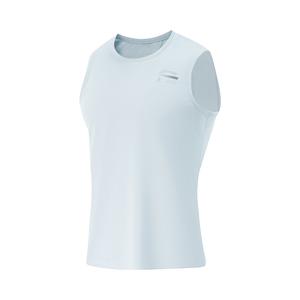 Майка Li-Ning мужская народная синяя с круглым вырезом тонкая