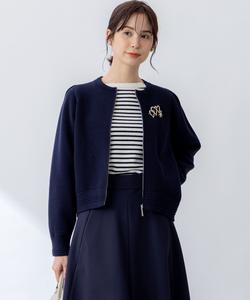 Вязаный блузон, похожий на пот Suite, цвет Navy [075]