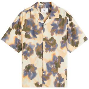 Синяя рубашка Didcot с цветочным принтом для отдыха Wax London, мультиколор