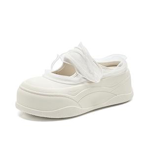 La Chapelle Женские сандалии с закрытым носком, устойчивые к истиранию и запаху, белые