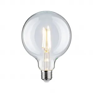 Светодиодная лампа LED-Filament 230V Globe G125 1055lm 9W 2700K Прозрачная 1 шт. Теплый белый Paulmann, прозрачный