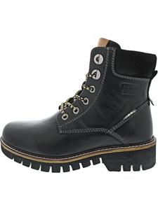 Camel Active Черные ботинки на шнуровке