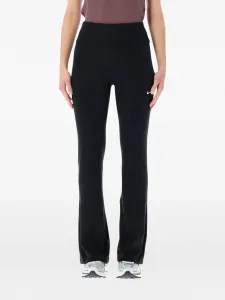 Клеш-леггинсы с логотипом Nike, черный