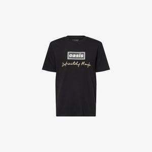 Футболка Oasis свободная хлопковая, черный