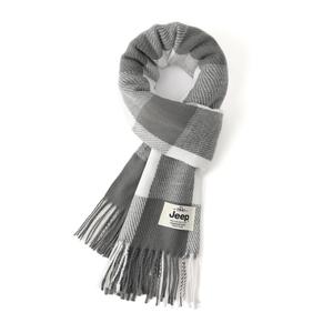 Jeep Вязаный шарф унисекс, Gray