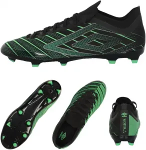 Футбольные бутсы Umbro Men's Velocita Elixir Premier FG, черный/зеленый/белый