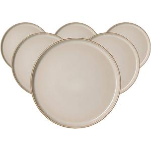 Тарелка обеденная Ritzenhoff & Breker Olivia 6er Set, бежевый - керамика - 27 x 3 x 27 см