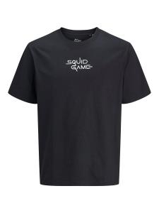 Классическая футболка JACK & JONES Shirt JJSquidgame, черный