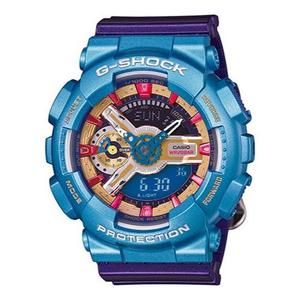 Casio G-Shock Аналогово-цифровые 'Сине-фиолетовые'