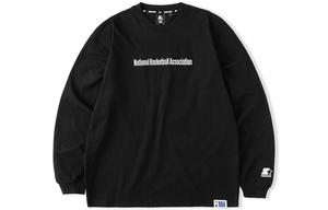 Футболка X NBA с рукавом реглан унисекс черный STARTER