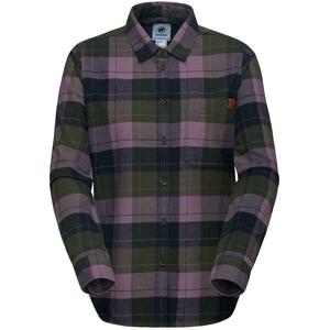 Рубашка троват с длинными рукавами женская Mammut, цвет flux-dark marsh