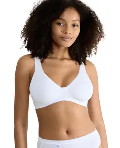 Бюстгальтер без косточек Sloggi, белый