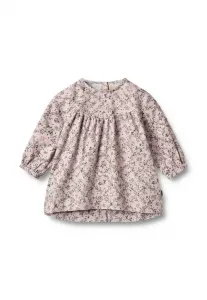 Платье-Рубашка fenja Wheat, Lilac Checked Flowers