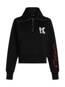 Толстовка Karl Lagerfeld Disney x Karl Lagerfeld, черный