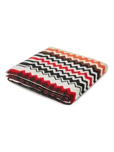 Пляжное полотенце Best с узором зигзаг Missoni Home, белый