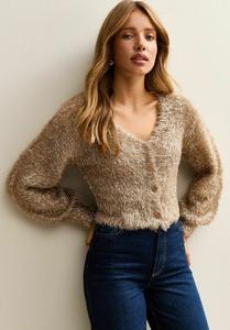 Кардиган New Look Cardigan, Gold/Gold-Coloured