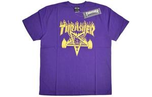 Футболка унисекс фиолетовая Japan Version Thrasher