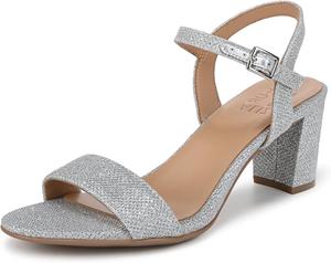 Женские сандалии Naturalizer, модель Bristol, Silver Metallic Fabric